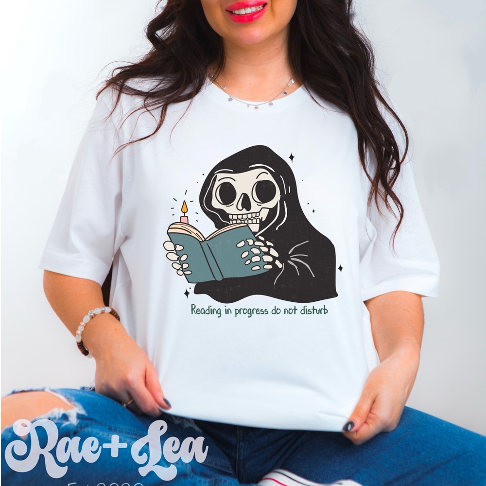 Reading in Progress Do Not Disturb T-Shirt